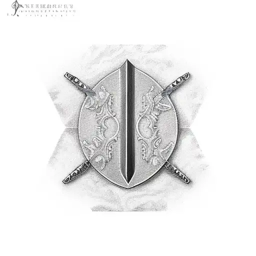 Sword Stabing A Coffin