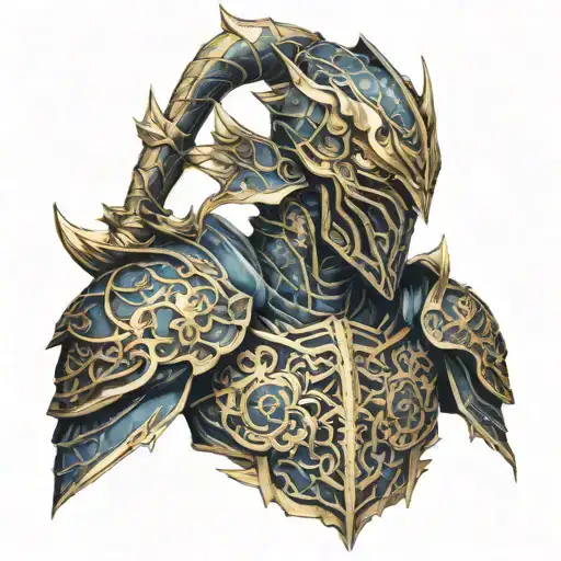 Kintsugi Warrior Armor