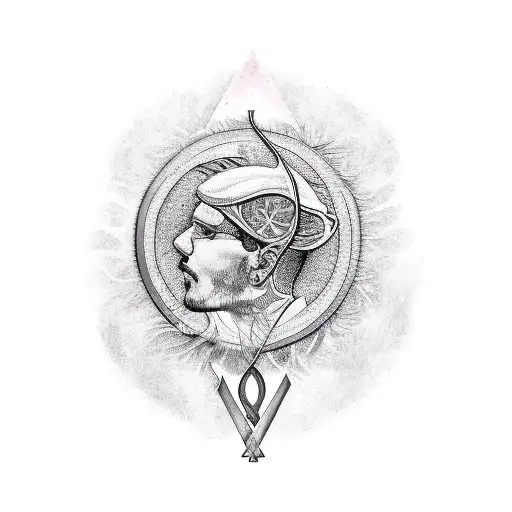 Mental Health Awareness Sign Intertwined With A Cardinal Feather