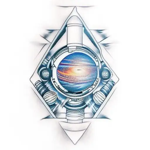 Stair Case To Outer Space