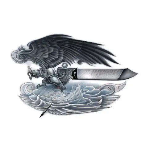 A Sword With Wings Banner