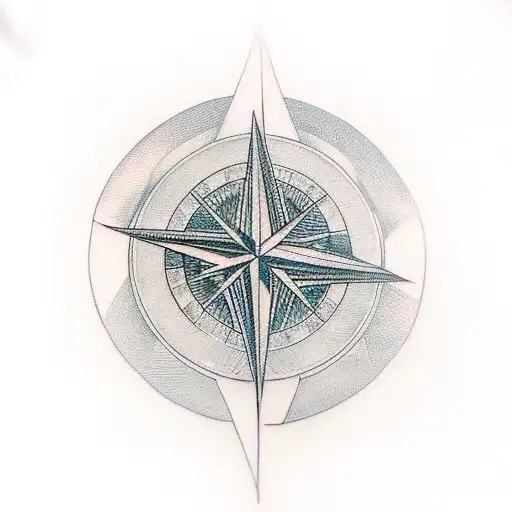 Phoenix With Compass