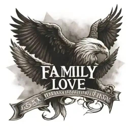 Family Love Freedom Sign Victory Faith