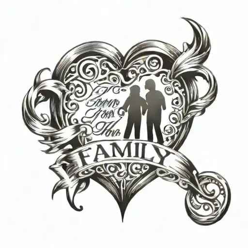 Family Love Sign