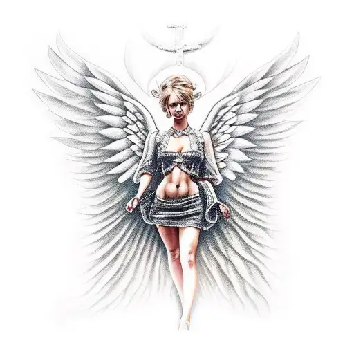 Angel Smoke Bible Wings