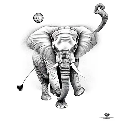 2 Adult Elephants And 1 Smaller Elephant