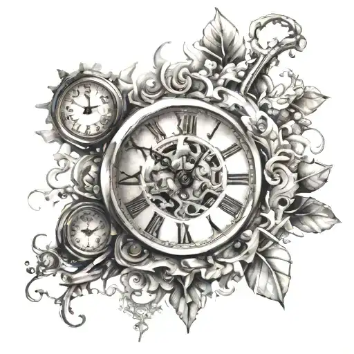 Clock Surrounded