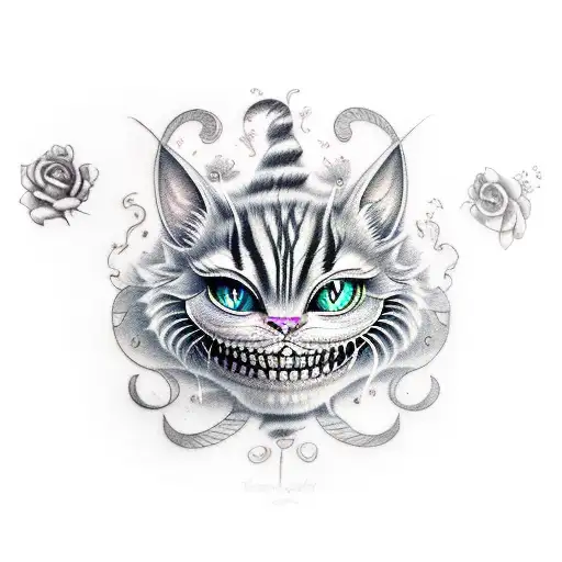 Cheshire Cat Full Sleeve