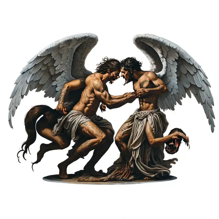 The Last Days Angels Fighting Demons