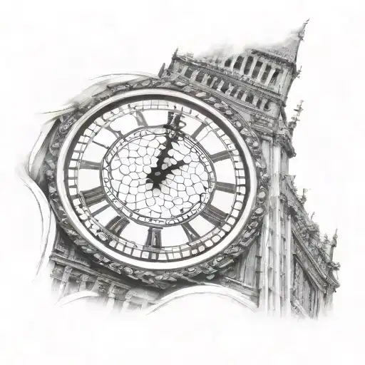 Big Ben Just The Clock Face