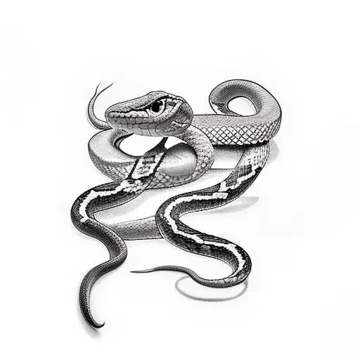 Strip Club Woman And Snake