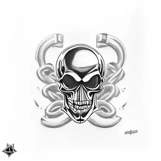 Punk Rock Skull