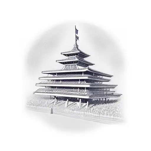 Indy 500 Indy Car Pagoda Brickyard
