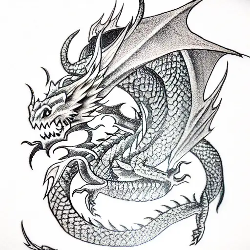 Dragon With Rpg