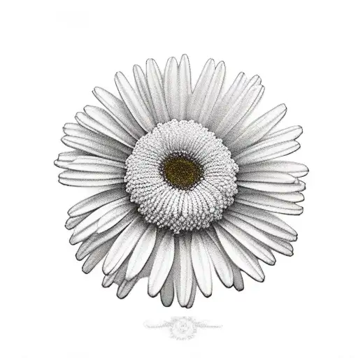 Daisy And Chrysanthemums