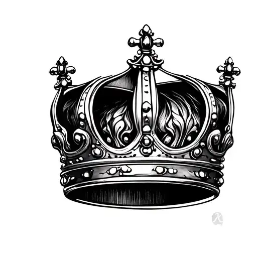 Simple Crown And Small Mystry Wrist