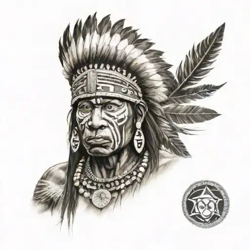 Taino Indian Warrior