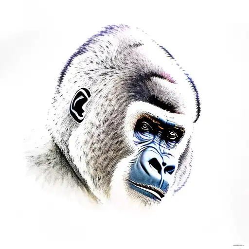 Jungle Theme With Silverback Gorilla