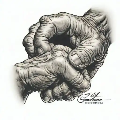 Fist Bump Grandson Grandpa