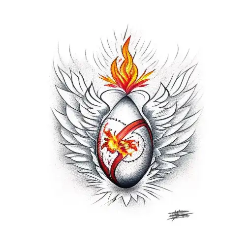 Heart Broken Like A Egg And A Phoenix Get Out Of It