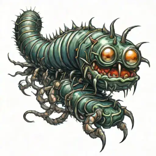 Centipede Is Scary