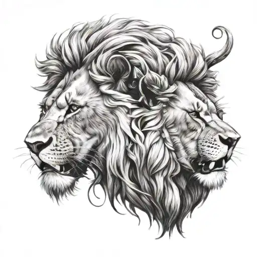 King Lion Faith Fighting