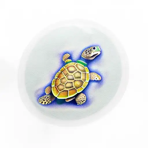 Turtle Long Snapping A Football