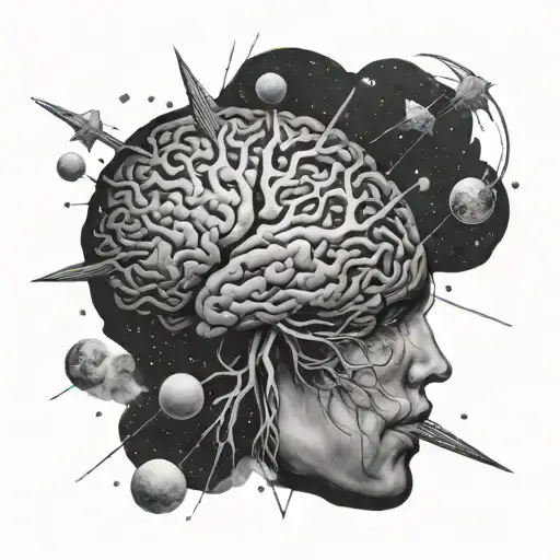 Brain And Heart Balance Cancer Constellation