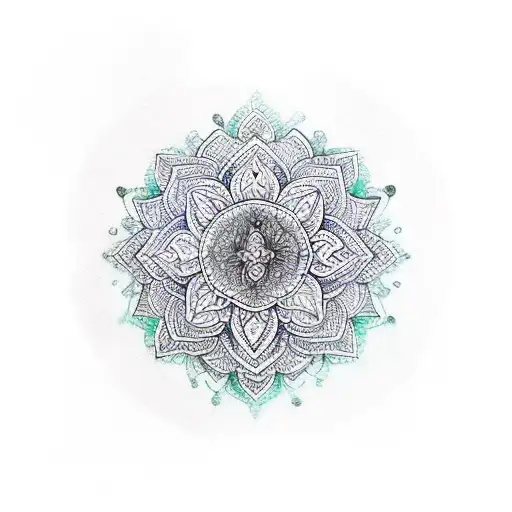 Mandala Bali Lotus