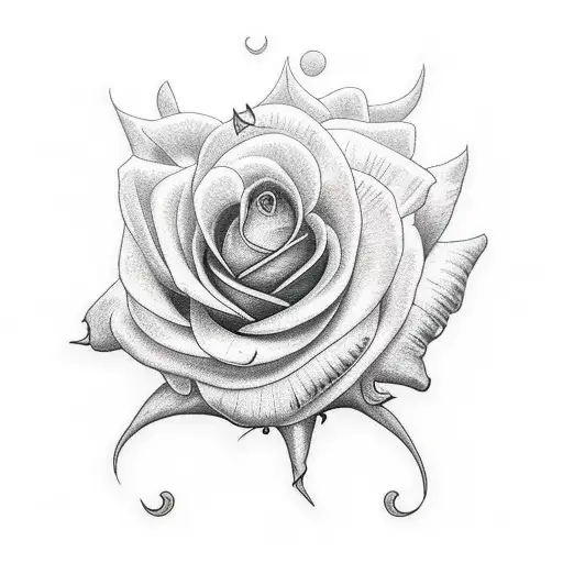 Rose Butterfly Sunflower