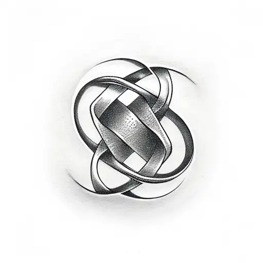 Infinity Symbol Made Out Of A Red String