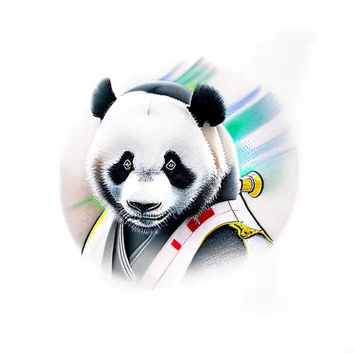 Panda Taekwondo Warrior