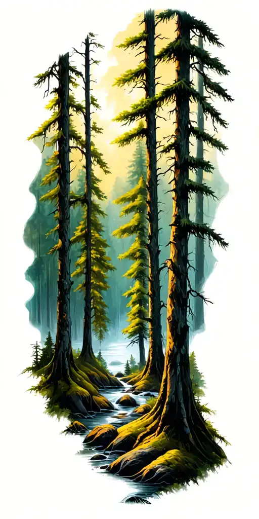 Dense Forest Landscape