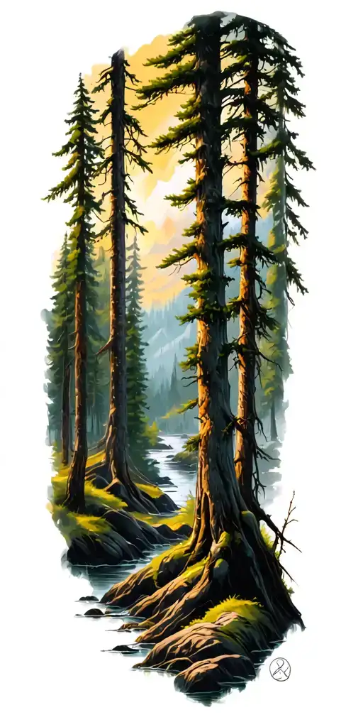 Dense Forest Landscape