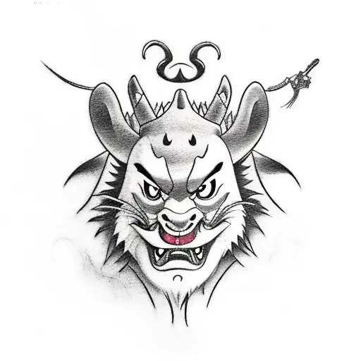 Disney Mulan With A Sword And Mushu In The Background