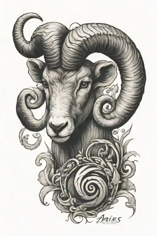 Simple Aries Symbol
