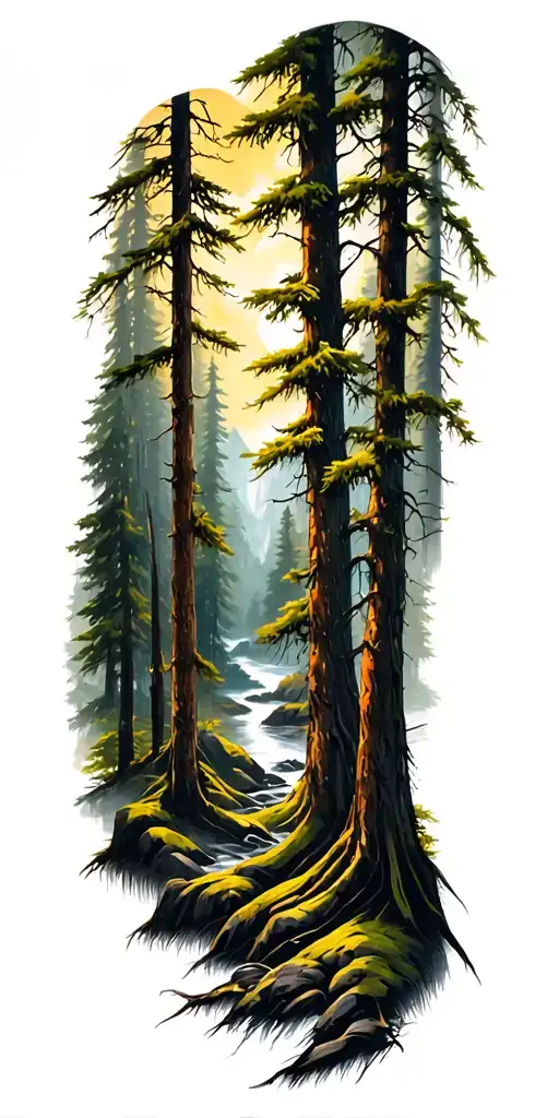 Dense Forest Landscape