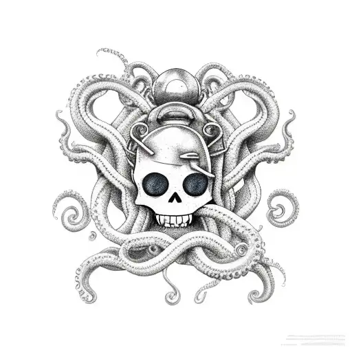 Tentacool Around A Pirate Ship