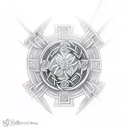 Celctic Warrior Celtic Design