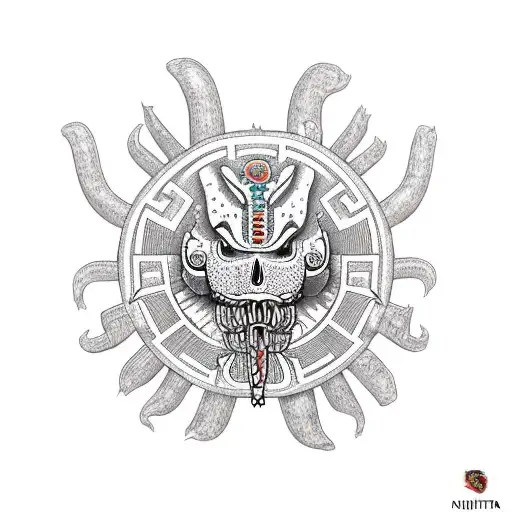 The Aztec God Quetzalcoatl