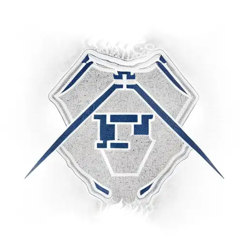 Michigan Football Logo As A Infection On The Calf