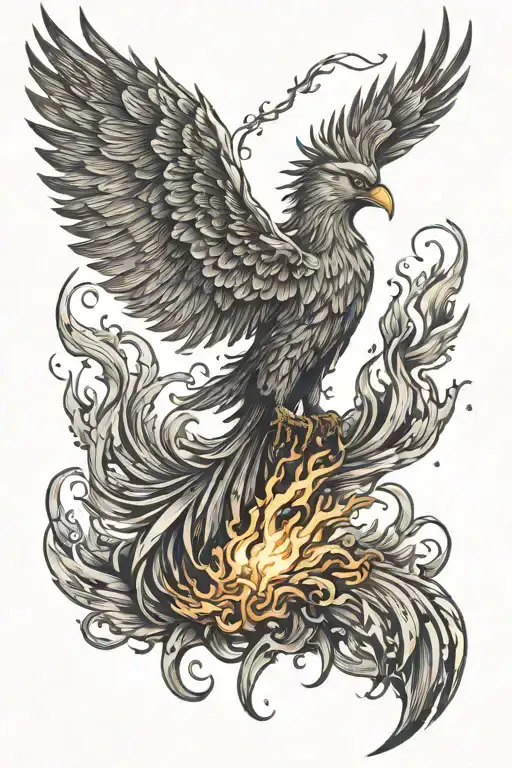 Phoenix On Fire Rising