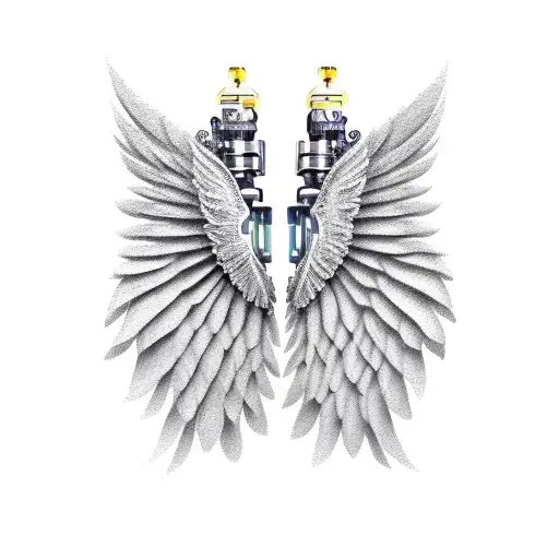 Robotic Angel Wings