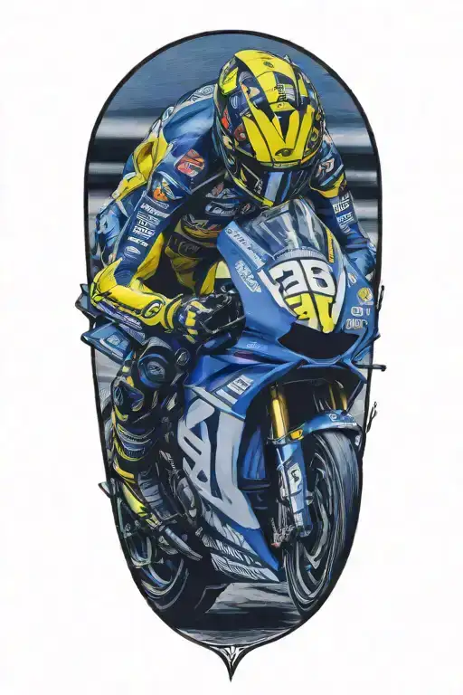 Valentino Rossi Racing Scene