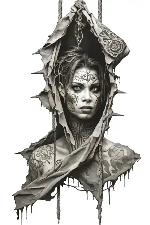 Hanging Banner Wrapped