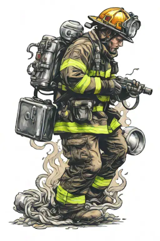 Firefighter Heroically Saving