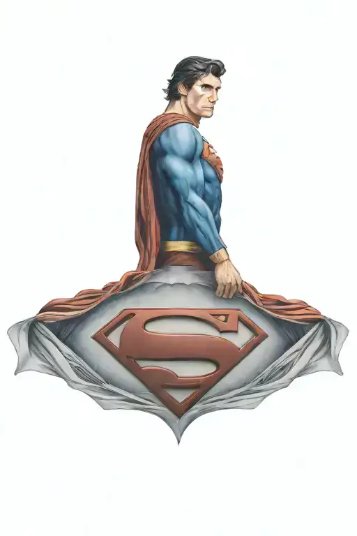 Superman Logo Only No Body Or Head