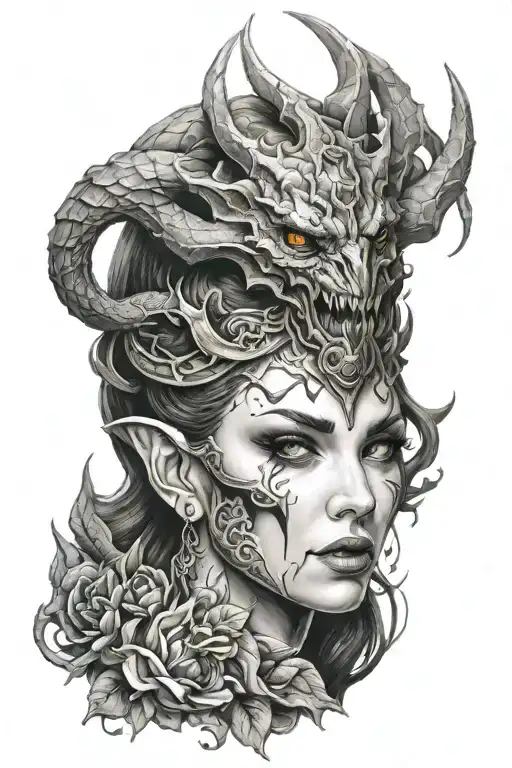 Beautiful Woman Daemon