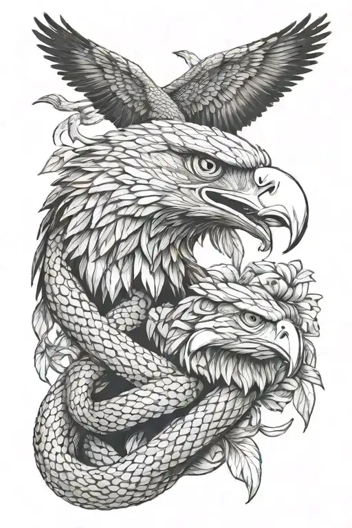 Snake And Eagle