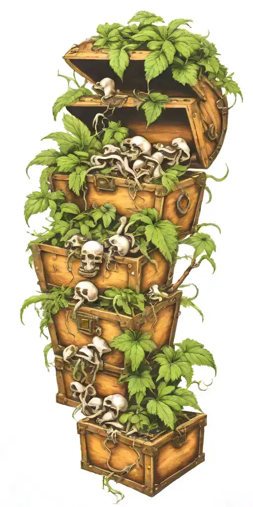 Gangster Tornado Treasure Chest Full Shrooms Marijuana